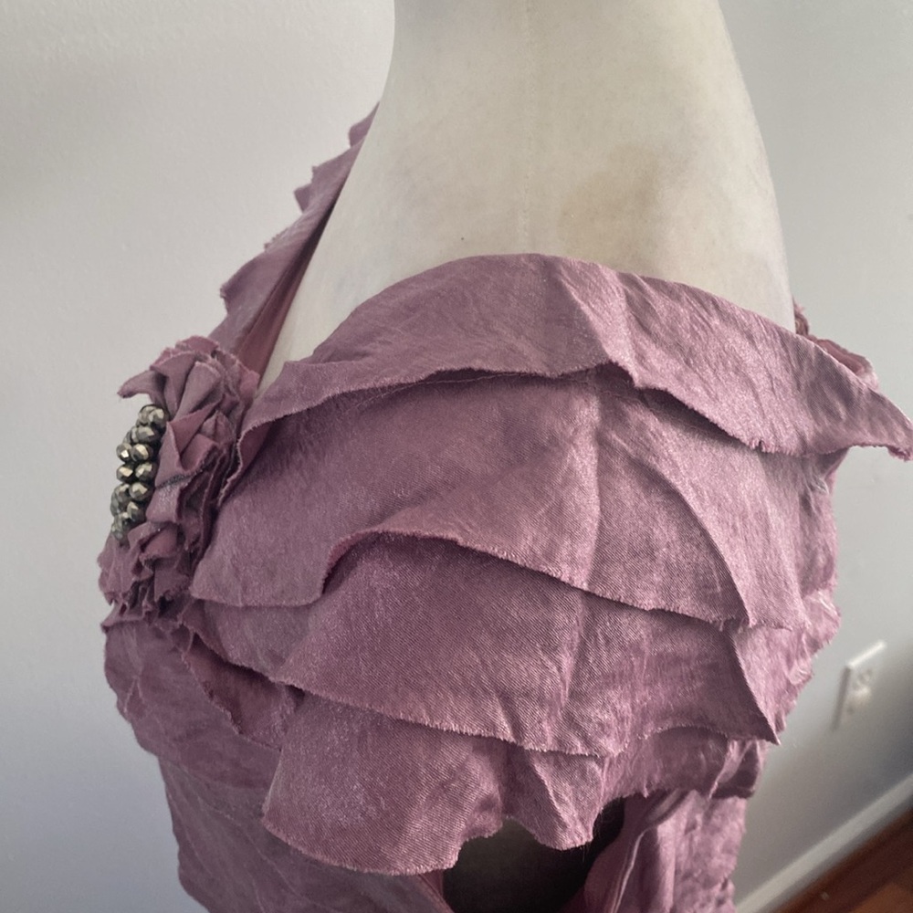 London Times NWT cocktail dress magenta - Picture 8 of 12